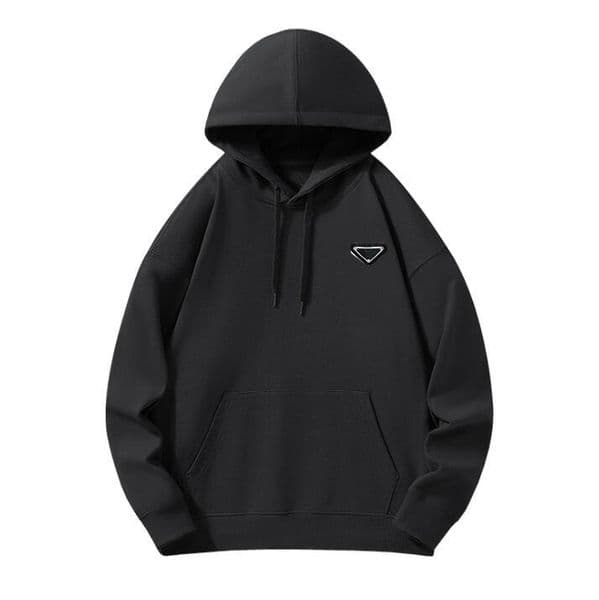 Luxury Men Women Hoodies triangle Brand Fashion Skateboard oversize Unisex Streetwear Hooded Sweatshirt Coats Asian Size S-4XL