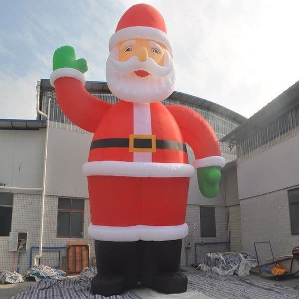 Inflatable Father characters Christmas decorations Store display Santa Claus 3/6/12 M high or Customed classic type