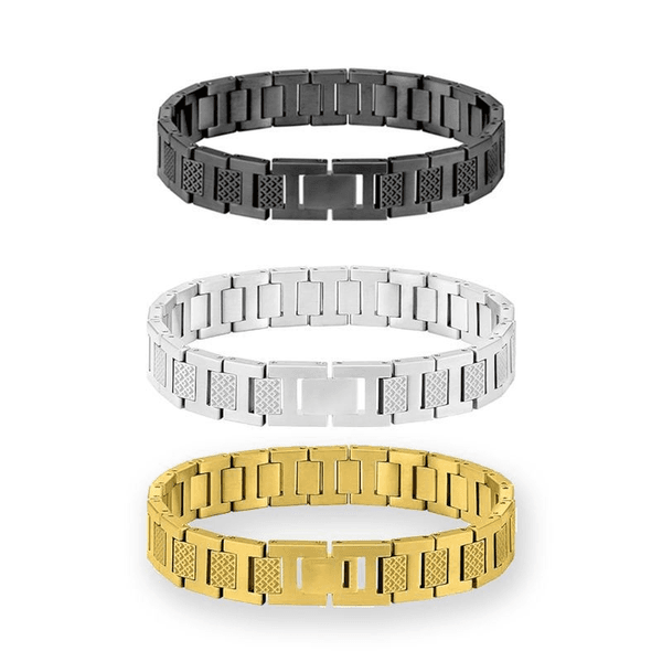 designer Luxury bracelets Designer Lacotse Crocodile titanium strap bracelet stainless steel non-fading adjustable