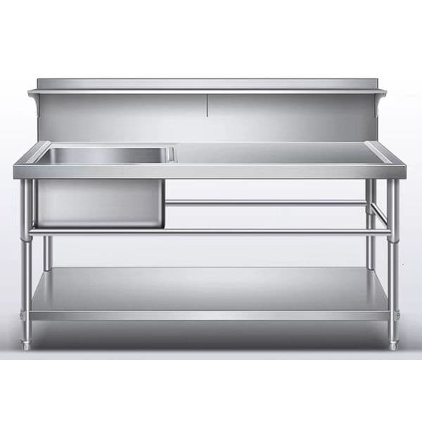 Sink with Platform Stand Storage Rack for Laundry Dry Cleaning Shop Balcony Washing Station hot-sale products
