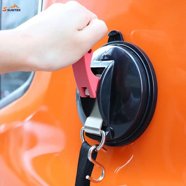 2026 New Heavy Duty Suction Cup outdoor Anchors Strongmultifunction Car Mount Camping Tarp Accessories With Securing Hooks 250919 Free Shipping