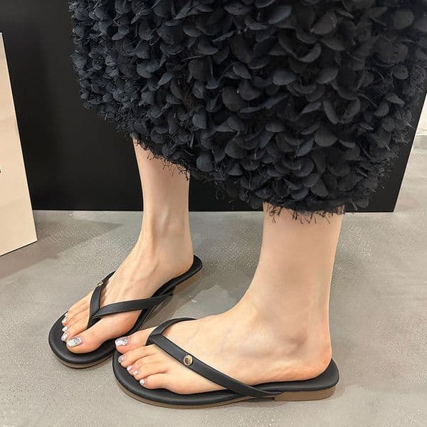 Ddmysports Ddmysports Trendy Super Popular Flat Sandals For Women Summer New High End Non Slip Slippers Outdoor Shoes Outdoor Shoes