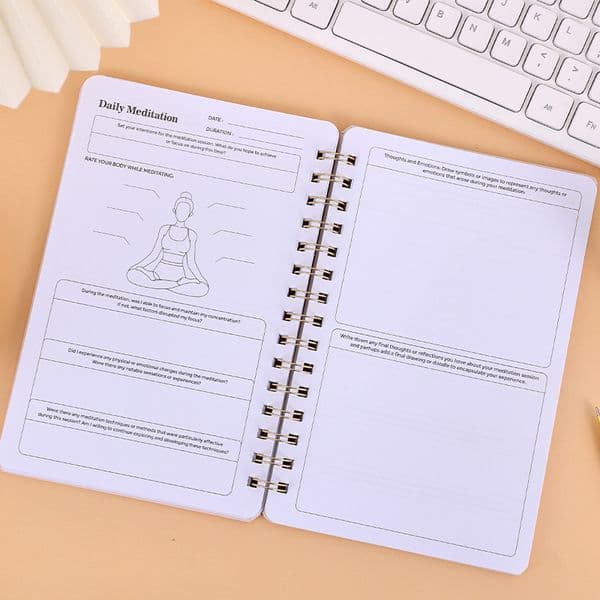 Self-discovery Manual for Practitioners: A Comprehensive Beginners Meditation Record Book
