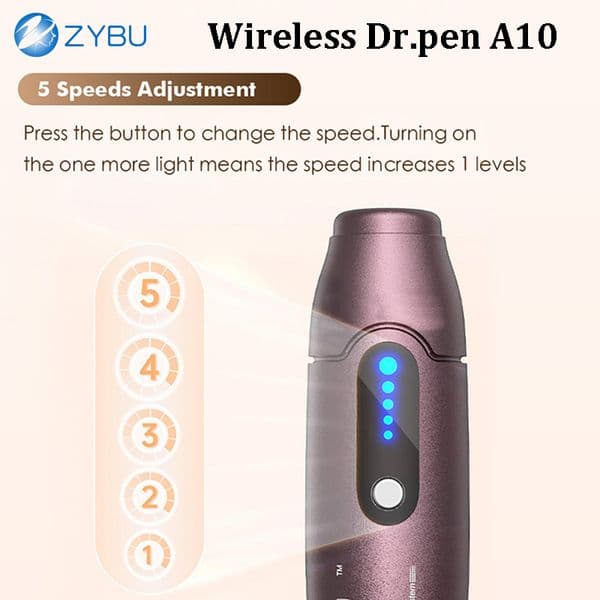 Professional Dr.pen Ultima A10 with 2pcs Cartridge 12Pin Needle Wireless Dermapen Skin Care Derma Pen Micro Needling Facial Rejuvenation MTS Meso Therapy Machine