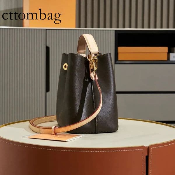 lvsbag top-level 10A drawstring Bucket bag Shoulder Bag womens bag designer bag Crossbody bag mini bag high quality purse womens bag 46581 neonoe