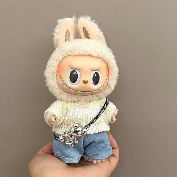 no shoesClothes For 17cm Labubu Accessories Designer Suitable for V1 V2 V3 Labubu Pendants Cute Fashion Birthday Gift X250923