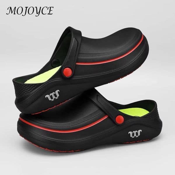 Ddmysports EVA Chef Lightweight Work Breathable Outdoor Safety Non Slip Comfortable Walking Shoes Oil Proof For Men Women Outdoor Shoes