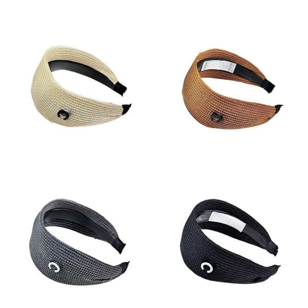 Luxury Women's Headband Designer Hand-woven Wide-brimmed Headband Women's Elastic Headband Classic Design Elegant and Versatile Multiple Colors Available