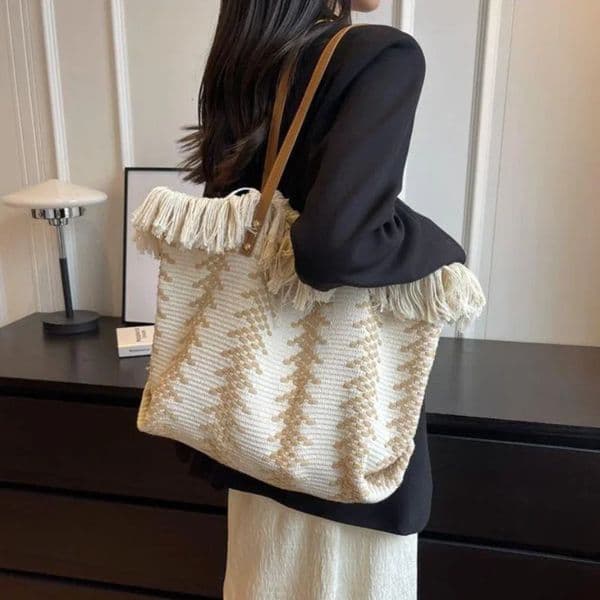 Casual Top-Handle Bags Large Tote Beach Bag Shopping Bags Underarm Shoulder Bag Female Commute Women Handbags Tote Bags 250102