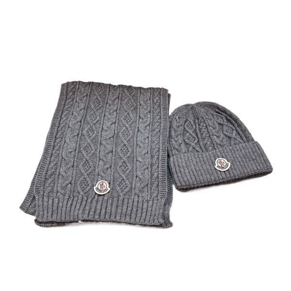 Hat Scarf Set Warm Winter Knit Beanie Scarf Unisex Wool Blend Ideal for Cold Weather Versatile for Everyday Wear Available in Multiple Colors