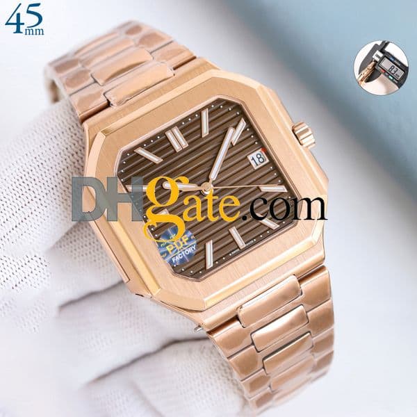 Men's automatic mechanical watches PDF 5821 8.3mm 45mm 7128 8.5mm 40mm Super clone AAAAA designer Mechanical Watch Customized Movement Luxury luminous QNWT