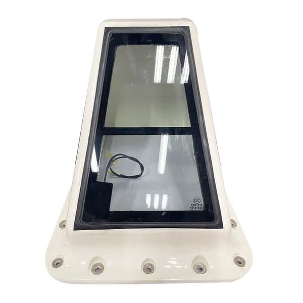 Railway Glass high-speed trains subway vehicles, and intercity trains driver's cab front window passenger compartment side window luggage rack
