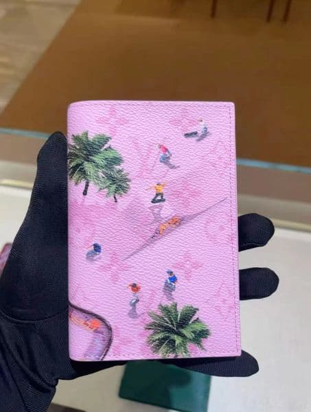 Holder Mascua Surfin Leaher Case Card Spors Fooball Passpor Swimming Letter Skiing Couple's Street Skateboarding. Basketball Pocket Organizer Wallet 339