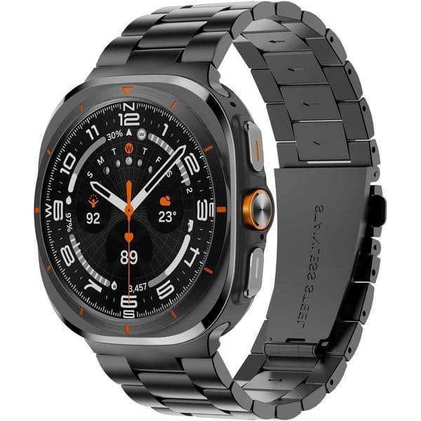 Compatible with Samsung Ultra 47mm2025/2024,Metal Stainless Steel Bands Strap Men Women,NOT for Galaxy Watch 7 5 Band 40mm 44mm 45mm/Watch 8 6 4 Classic 42mm