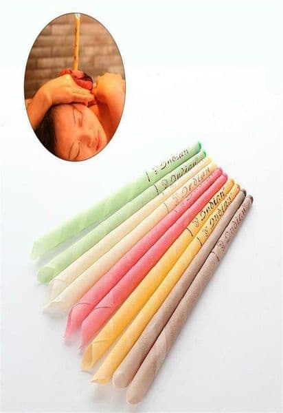 Ear Therapy Candles Hollow Blend Cones Cleaning Incense Hearing Massage Wax For Home 10pcs Fragrance Lamps290s6590972