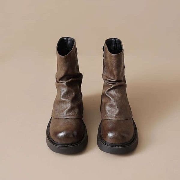 Fashion Women Autumn Brand Designer Designer free shipping Winter New Thick-Soled Brown Cuff Luxury shoes