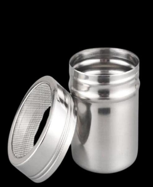 Stainless Chocolate Shaker Cocoa Flour Icing Sugar Powder Coffee Sifter Lid Shaker Kitchen Cooking Tools XB12116964