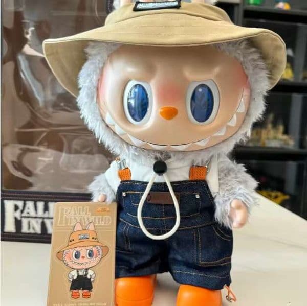 Labubu Spring Is Also At Home Series Of Dolls MONSTERS FLIP WITH ME Vinyl Plush Figure Anime Face Collection Model Doll Toy