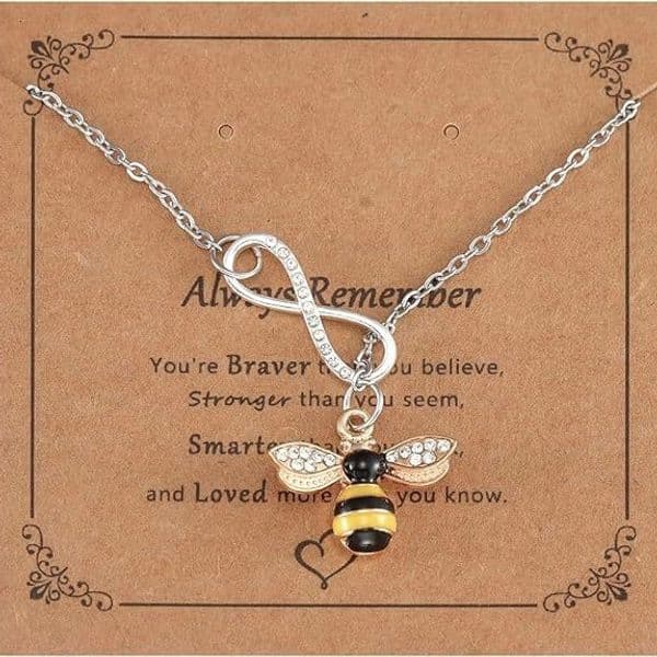 New Oil Drop Small Bee Pendant Animal Necklace Jewelry