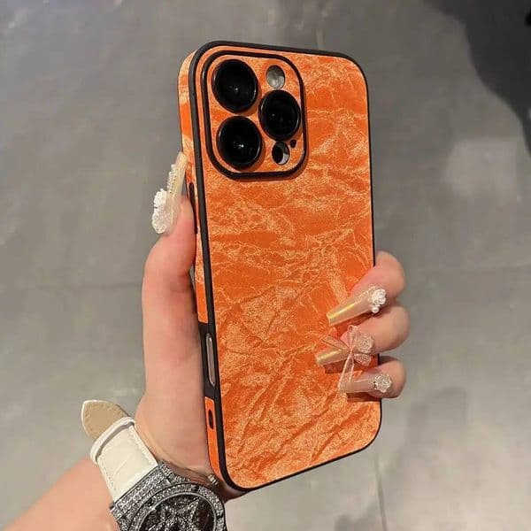 Snowy Mountain Pattern Veet Fabric Case For iPhone 16 15 14 Plus 13 12 11 Pro Max Deluxe Glass Lens Shockproof Anti-fall Cover