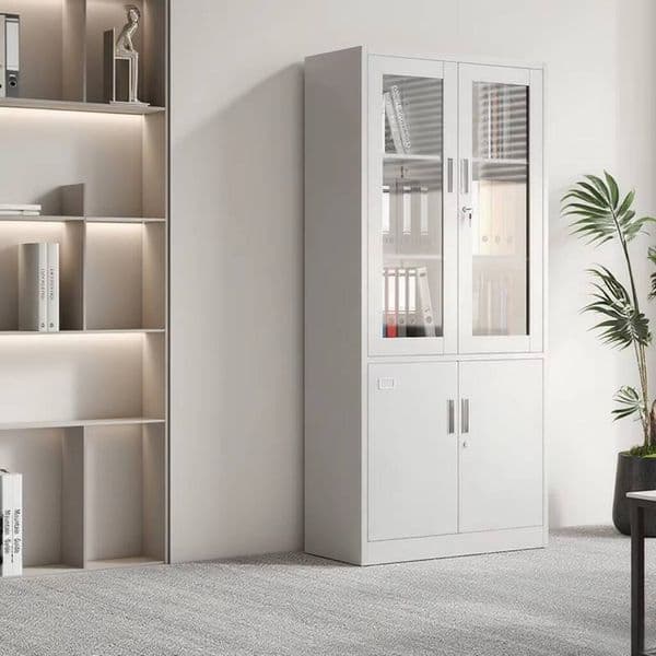 Company Office Metal File Fireproof Steel Storage Cabinet with Adjustable Shees