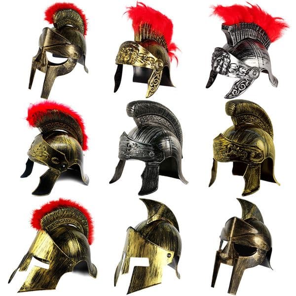 Spartan Roman Helmet Cos Ancient General Warrior Hat