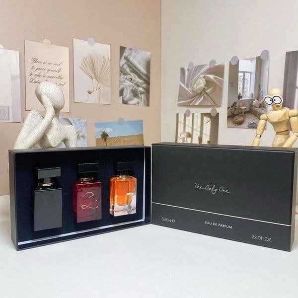 The Only One Parfums Set 30MLX3pcs Men Women Cologne Perfume Eau De Parfume Opuim Lady Black Perfumes Long Lasting Smell Fragrance Edp Spray High Quality