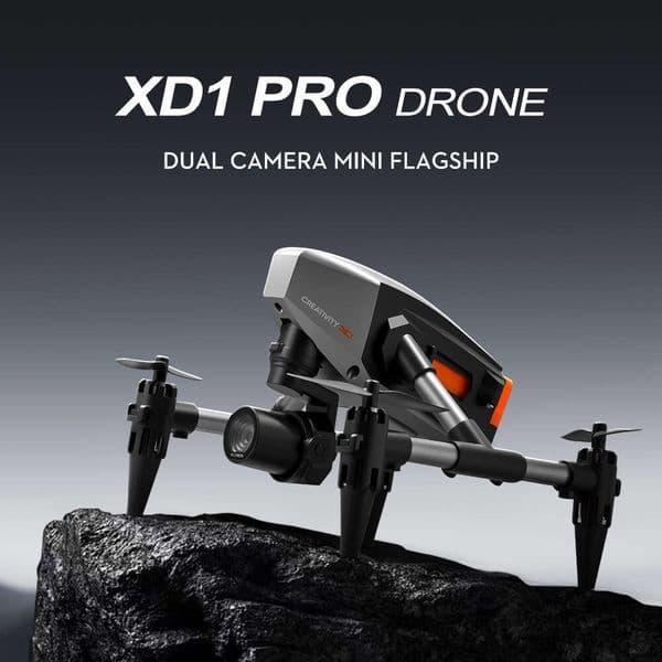 Xd1 Mini Drone Dual Camera Aerial Photography Quadcopter Optical Flow Positioning Remote Control Aircraft Toy