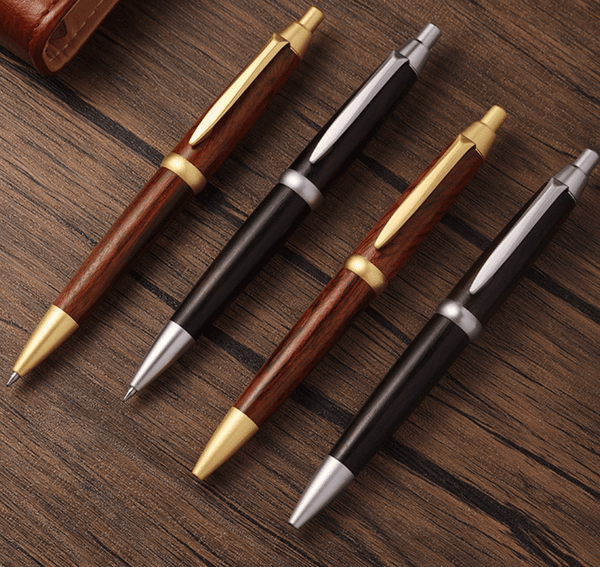Brass Teak Signature Pen for Business Office Gifts Ballpoint Pen Metal Rollerball Pen