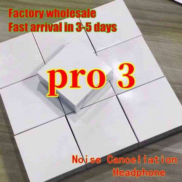 2025 NEW Top Quality pro3 Wireless Earphone earphones Wireless Charging Tws Bluetooth Headphones Generation In-Ear Detection gaming Headphones Phone wholesale