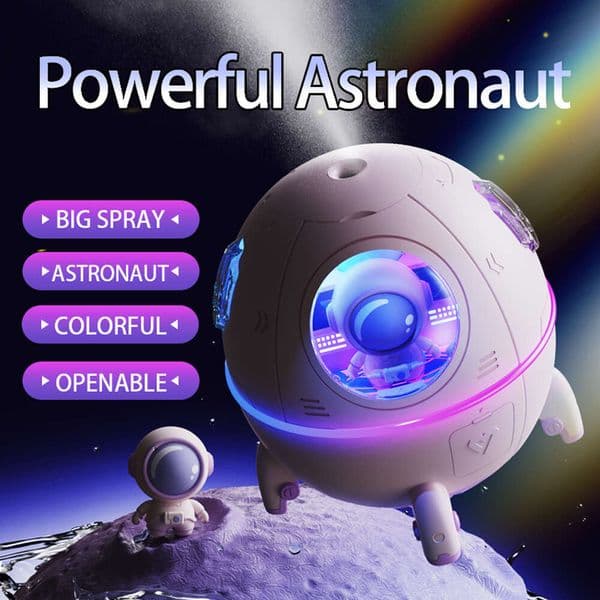 Air Aromatherapy Humidifier New Astronaut Air Humidifier Ml With Night Light Mah Battery Rechargeable Home Aroma Oil Diffuser Gift For Kids