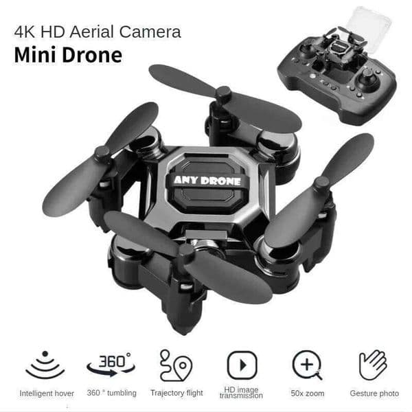 802 Mini 4K 1080P HD Camera Wifi Fpv Air Pressure Altitude Hold Professional Foldable Quadcopter RC Drone Kid Toys Gift drone with 4k camera