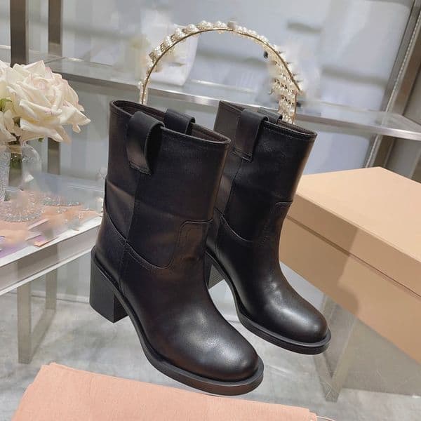 Boots 10A HighQuality Womens Boots Autumn and Winter Fashion Boots Luxury Designer Fashion Boots Vintage Style Casual Boots