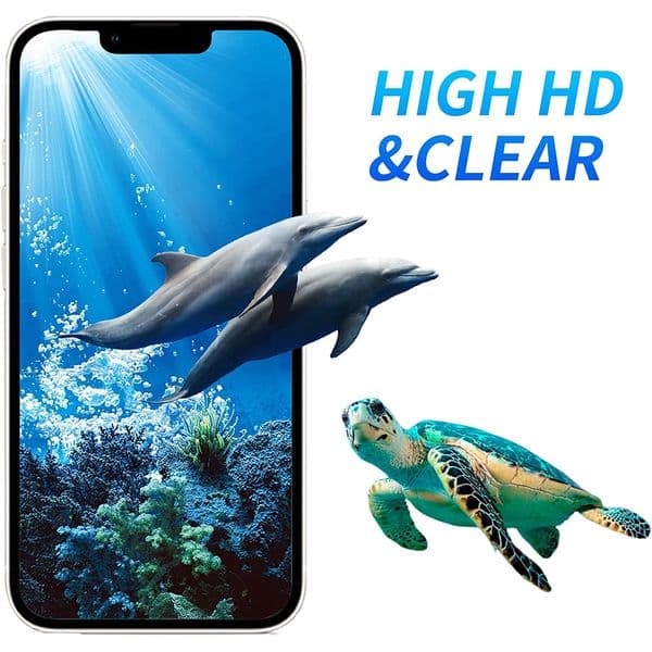 9D Full Cover Protective Glass For iPhone 14 13 12 11 2025 new Pro Max Screen Protector For iPhone 6 7 8 Plus X XS Max XR MINI Glass