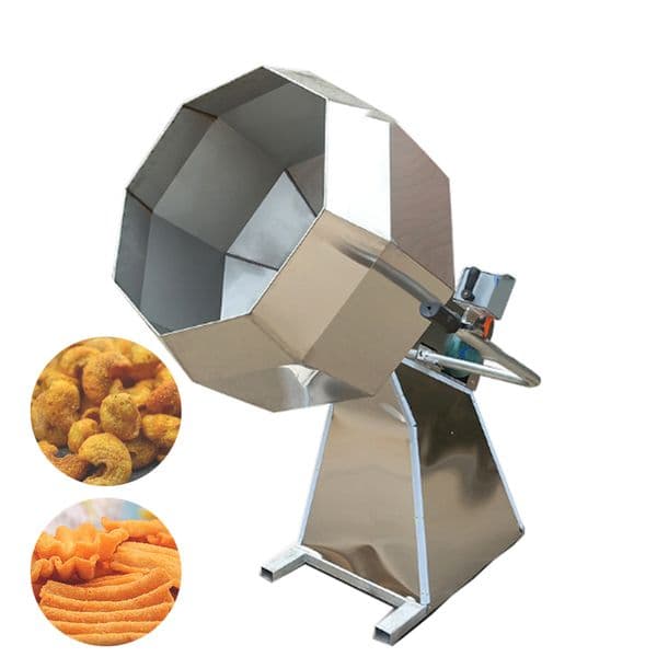 Fried Food Seasoning Machine Beans, Nuts Seasoning Machine Flavoring Seasoning Coating Mixing Machine
