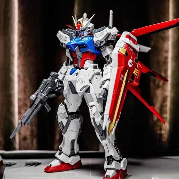 Strike Dog Fighter GAT-X105 HG 1/144 Assemble The Model Action Figures Desktop Decoration ChildrenS Toys Gifts CollectibleXJ250103