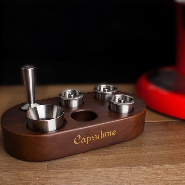 CAPSULONE Metal Stainless Steel Refillable Reusable Capsule Pod Fit for illy Coffee Machine cafe box