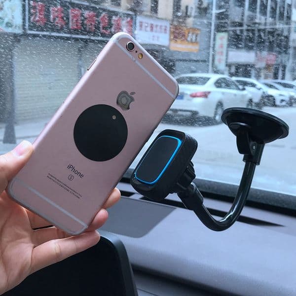 Mobile Phone Magnetic Holder Car Holder Phone Bracket Windshield Stand Mount For iPhone 11 12 X SE Samsung Car 2025 GPS Magnet Holder