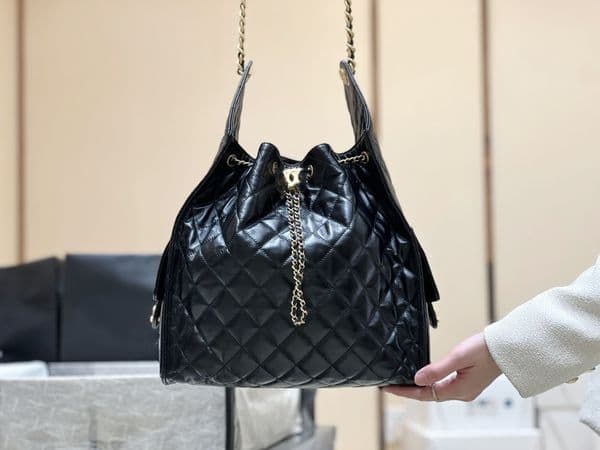 10A leather bag vintage leather bag highquality designer bag this seasons bestseller. An adjustable chain that transforms into a bucket bag fashionable and 99442