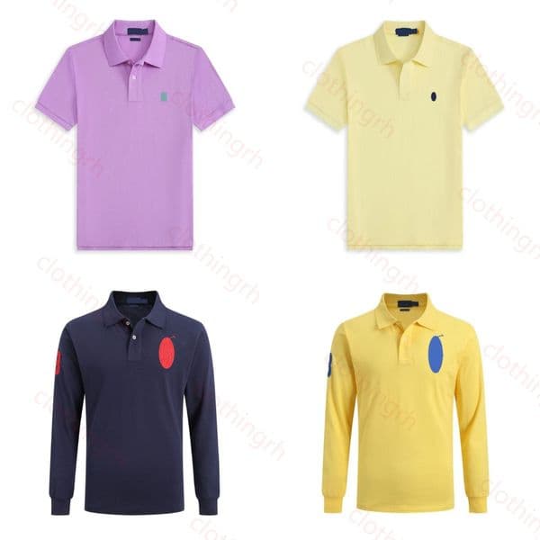 polo shirt mens designer shirts polo sweater polos lapel breathable short sleeve business casual avariety of colors mens women polo t shirt polo sweatshirt Size S-2XL