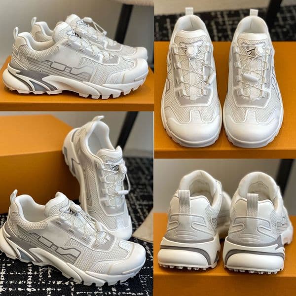 Runner Tatic Sneaker mens designer sneaker casual running shoes 1ADGZM White Signature details technical materials including mesh and tape tatic sports shoes 38 46