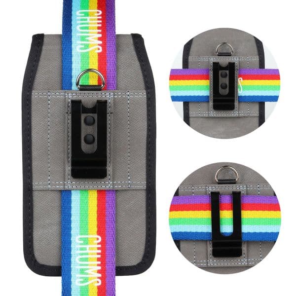 RFID Anti-theft Brush Phone Bag Pouch with Belt Clip for 5.5"-7" Mobile phone, 2925 Universal for iPhone Samsung Huawei Xiaomi Redmi