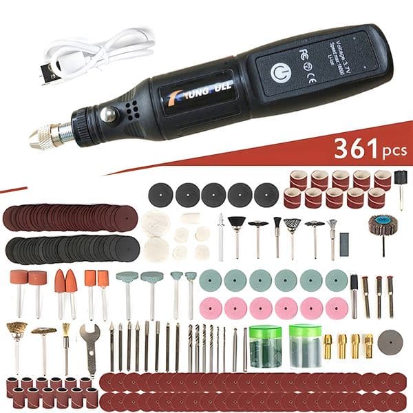 Electric USB Wireless Mini Handheld Drill Rotary Tool Woodworking Engraving Pen Tools for Jewelry Metal Glass