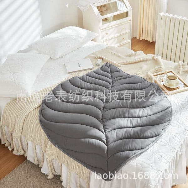 Fitted Sheet Bedspread Flat Sheets Home Textile Bedding Ginkgo Leaf Children S Cover Carpet