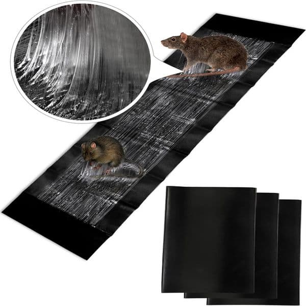 1PC Mouse Board Sticky Mice Glue Trap High Effective Rodent Rat Snake Bugs Catcher Pest Control Reject Non-toxic Eco-Friendly