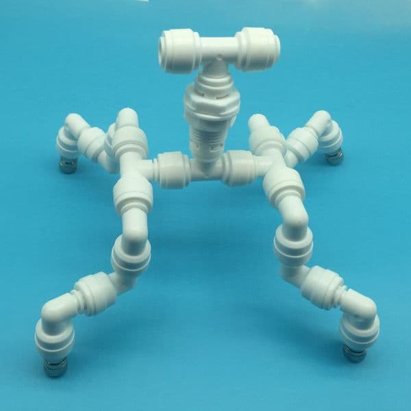 360 Adjustable Reptiles Fogger Mist Sprinkler For Rainforest Tank Aquarium Aquatic Pet