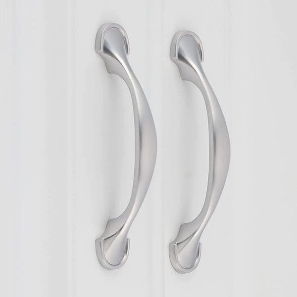 10 Pack 3 Inch Brushed Nickel Cabinet Pulls Kitchen Cabinet Handles Silver Drawer Handles Zinc Alloy Cabinet Hardware Drawer
