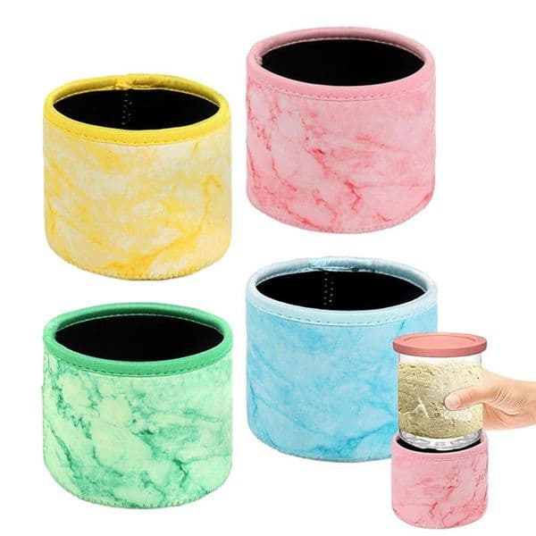 16OZ 24OZ Ice Cream Neoprene Sleeve For Ninja Creami Deluxe Series NC501NC500 4PCS 4pcs/set Ice Cream Neoprene Covers