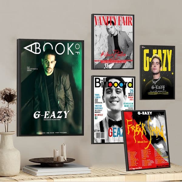 G-G E-Eazy Rap Hip Hop Star Singer Good Quality Prints and Posters HD Quality Poster Wall Art Painting Study Home Decor