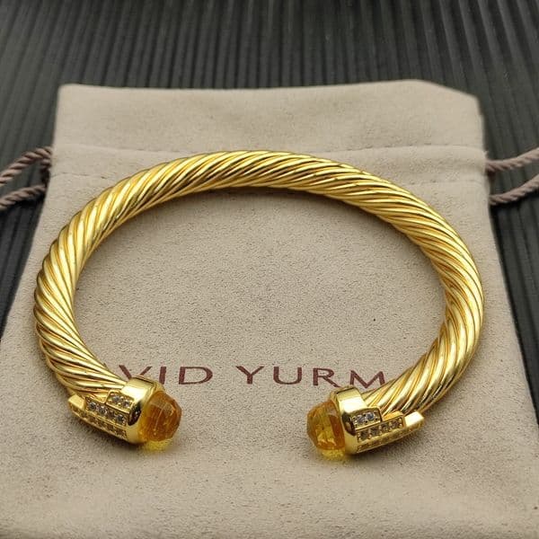 Davidlys Bracelet Bangle Charm Designer Jewelry high quality Precision Edition Diamond Rectangular With Advanced Light Luxury fashionable bracelet 5f8